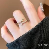 ราคา เดรช ทองแท้ชุบด้วยไฟฟ้าเพทายรูปงูเปิดแหวนแหวนนิ้วชี้อเนกประสงค์ (28618050058)