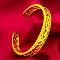 ราคา สร้อยข้อมือชุบทอง 24K Twist สไตล์แฟชั่นสำหรับสุภาพสตรี เหมาะสำหรับสวมใส่ทุกวัน (56800966293)