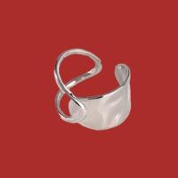 ราคา แหวน 18K ทองคําขาวไฟฟ้าเรขาคณิตไขลานเปิดแหวนสุภาพสตรี Minimalist ที่ไม่ซ้ํากันทุกวันปาร์ตี้เครื่องประดับเงินสร้อยข้อมือ (52101022195)