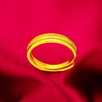 ราคา แหวนเคลือบด้วงทองคำ 24K สองชั้นลายมัว เหมาะสำหรับสุภาพสตรีและใส่วันประจำ (48150791423)