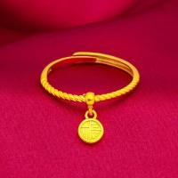 ราคา แหวน Platinum 24K ชุบทอง ออกแบบคลาสสิกสำหรับสุภาพสตรี เหมาะสำหรับสวมใส่วันทำงานและวันหยุด (54400500145)