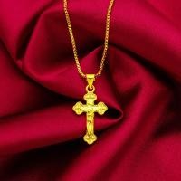 ราคา สร้อยคอข้อลูกตุ้มสี่เหลี่ยมเคลือบเงินทองคำ 24K สำหรับวัน daily เชื่อมั่นและสวมใส่ง่าย (48650921541)