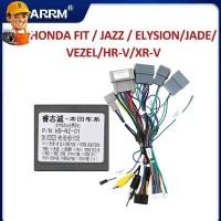 ราคา สําหรับ HONDA FIT JAZZ ELYSION JADE VEZEL HR V XR V Android รถวิทยุ Canbus กล่องถอดรหัสสายไฟอะแดปเตอร์สายไฟ (27463916153)