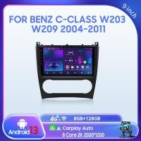 ราคา Benz C Class W203 W209 2004 2011 2din Android 13 0Car วิทยุเครื่องเล่นวิดีโอมัลติมีเดียระบบนําทาง GPS 4G Carplay Head unit (28320798739)