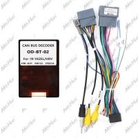ราคา รถ สายไฟอะแดปเตอร์กล่อง Canbus ถอดรหัสสําหรับ 2021 2023 HONDA HRV หลังการขายวิทยุสายไฟ (43456759537)