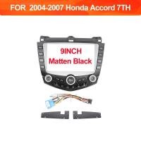 ราคา รถวิทยุ Fascia 9 นิ้วสําหรับ Honda Accord 7TH 2004 2007 เครื่องเล่น DVD Fascias กรอบสเตอริโอ MP5 GPS Player Fascia ปลอกกรอบ Dash Cover (49100976328)
