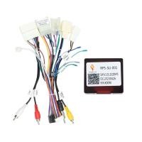 ราคา Subaru Forester WRX XV 2012 2018 สายรัดพลังงานเสียง Android CANBUS ถอดรหัส (43117548060)