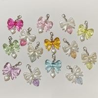 ราคา จี้โบว์ 1 ชิ้น จี้ห้อยรองเท้า จี้ห้อยกระเป๋า พวงกุญแจตะขอโบว์ (24079575541)