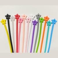 ราคา สายซิลิโคน สายคล้องซิลิโคน ห้อยพวงกุญแจ ห้อยตุ๊กตา สายรัด DIY (26954982267)