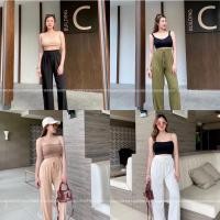 ราคา Java wa shop กางเกงขากระบอก ผ้าร่องสุดฮิต สไตล์เกาหลี ผ้านิ้มเอวสม็อค มาเเรงที่สุดในตอนนี้ ดีเทลสวย (20916406012)