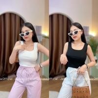 ราคา Java wa shop เสื้อกล้ามผ้าร่องคอเหลี่ยม งานขายดี (20950736592)