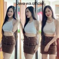 ราคา Java wa shop เสื้อคล้องคอผูกหลัง ผ้าร่องญี่ปุ่นสุดเก๋ (23052736911)