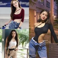 ราคา Java wa shop A37 เสื้อสายฝอ บอดี้สูท Bodysuit ร้อนแซ่บ เด็ดถึงใจ บอดี้สูทบ่าเดียวแขนยาว jj6 (11984201767)