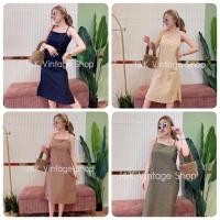 ราคา Java wa shop เดรสยาวสายเดี่ยว ผ้าฝ้าย งานสไตล์ มูจิ มินิมอล เกาหลีมากๆ งานตามหา สายคาเฟ่ญี่ปุ่น ที่แท้ทรู (17113310987)