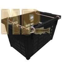 ราคา ตะกร้าผลไม้ ตะกร้าหูเหล็ก สีดำ หนาพิเศษ แข็งแรง รับน้ำหนัก 25 กก ตะกร้าผลไม้เกรดอุตสาหกรรม ส่งตรงจากโรงงาน (29863950748)