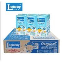 ราคา แลคตาซอย นมถั่วเหลือง ยูเอชที สูตรออริจินัล ขนาด 125มล 60 กล่อง ยกลัง (27187534414)