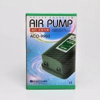 ราคา ปั๊มลม HAILEA ACO 9903 ปั๊มลมอ๊อกชิเจนตู้ปลา 2 ทาง ปรับแรงลมได้2ระดับ (6948267316)