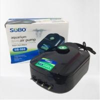 ราคา ปั้มลมออกซิเจนตู้ปลา 4 ทาง SOBO SB 988 ปรับแรงลมได้ (5854576573)