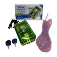ราคา ปั๊มลม SOBO SB 666A ปั๊มลม 2ทาง อุปกรณ์พร้อมใช้งาน (7171594356)