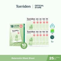 ราคา 10 แผ่น Torriden Balanceful Cica Mask Sheet ทอร์ริเดน มาสก์สูตรอ่อนโยนสำหรับผิวแพ้ง่าย (27972763844)