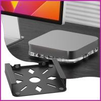 ราคา สําหรับ Apple mac mini Wall Host ชั้นวางใต้โต๊ะ PC Host Bracket คอมพิวเตอร์ Mainframe Rack อเนกประสงค์จัดระเบียบ yamyseth (26588781494)