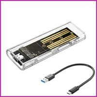 ราคา กล่องใส่ฮาร์ดไดรฟ์ภายนอก กล่องใส่ฮาร์ดไดรฟ์แบบใส 5Gbps Transfer Speed แบบพกพาภายนอก SSD กล่องเก็บ HDD yayseth (47351002576)