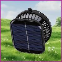 ราคา หมวก พัดลมพลังงานแสงอาทิตย์เปลี่ยนชิ้นส่วนระบายความร้อนน้ําหนักเบาปรับมุมพัดลมพลังงานแสงอาทิตย์หมวกเปลี่ยนสําหรับเดินทาง เย้ๆ (54451005225)