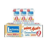 ราคา แลคตาซอย นมถั่วเหลือง ยูเอชที รสจืด ขนาด 300มล 36 กล่อง ยกลัง (40557319490)