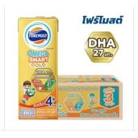 ราคา โฟร์โมสต์ โอเมก้า สมาร์ท โกลด์ 4 รสจืด ขนาด 180มล 24 กล่อง ยกลัง (42663679471)