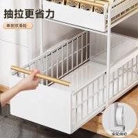 ราคา ชั้นวางแบบดึงออกได้ ตู้เก็บของ จัดระเบียบบนเคาน์เตอร์ครัว ชั้นวางจาน ชั้นวางเครื่องเทศในตู้ (26380961223)