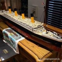 ราคา บล็อกตัวต่อโมเดลเรือสำราญไททานิคขนาดใหญ่ ของขวัญสำหรับคนรัก เด็กชายและเด็กหญิง ของเล่นประกอบที่เข้ากันได้กับเลโก้ บล็อกตัวต่อโมเดลเรือสำราญไททานิคขนาดใหญ่ (27130948753)