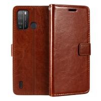 ราคา เคสปกซองหนัง Pu แบบพับได้สําหรับ Itel Vision 1 Pro Plus (13244174901)