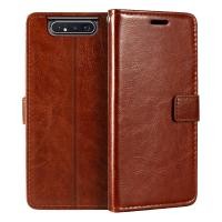 ราคา เคสโทรศัพท์หนัง PU ฝาพับ พร้อมช่องใส่บัตร สําหรับ Samsung Galaxy A80 A 80 A805 SM A805F A805F (16020242766)