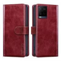 ราคา กระเป๋าสตางค์เคสโทรศัพท์สําหรับVivo Y21 2021 Y33S Y21S 2021 Y33T Y21Tพร้อมผู้ถือบัตรฝาครอบหนังแม่เหล็กVivo Y21A Y21G Y21E Y21T Y32 (41200462712)