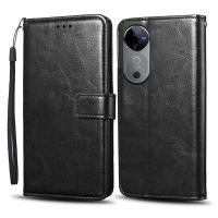ราคา เคสโทรศัพท์แบบพลิกสําหรับvivo V40 5Gกระเป๋าสตางค์ปกหนังPUสําหรับVivo V40 Pro 5G (25837176474)