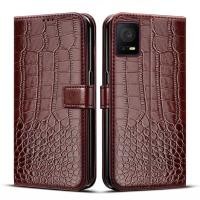 ราคา เคสโทรศัพท์หนังจระเข้ แบบฝาพับ สําหรับ TCL 406S (23758425208)