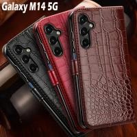 ราคา เคสโทรศัพท์มือถือหนัง ฝาพับแม่เหล็ก พร้อมขาตั้ง สําหรับ Samsung Galaxy M14 5G SM M146B M14 M14 5G M 14 (22768399697)