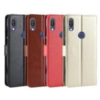 ราคา เคสโทรศัพท์มือถือหนัง PU ฝาพับ พร้อมช่องใส่บัตร หรูหรา สําหรับ ASUS ZenFone Max Pro M2 ZB631KL 4GB 128GB X01BDA (22287059900)