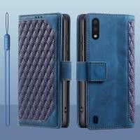 ราคา สําหรับ Samsung Galaxy A01 A 01 A015F SM A015F พลิกหนังผู ้ ถือบัตรหนังสือกระเป ๋ าสตางค ์ ขาตั ้ งป ้ องกันสําหรับ Samsung Galaxy A01 M01 ฝาครอบโทรศัพท ์ (22189969056)