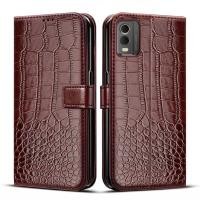 ราคา เคสโทรศัพท์มือถือหนังจระเข้ แบบฝาพับ สําหรับ Nokia C32 C 32 TA 1534 (19689021747)