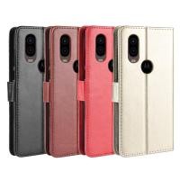 ราคา เคสโทรศัพท์มือถือหนัง PU ฝาพับ พร้อมช่องใส่บัตร หรูหรา สําหรับ Motorola Moto One Vision Action Power (23761010424)