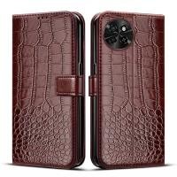 ราคา เคสโทรศัพท์มือถือ หนัง PU ลายหนังจระเข้ แบบฝาพับ สําหรับ Itel รุ่น S23 4G (23449451710)