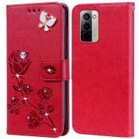 ราคา เคสโทรศัพท์มือถือหนัง ซิลิโคน พิมพ์ลายดอกกุหลาบ ลายนูน สําหรับ Wiko 10 Book (21289260592)
