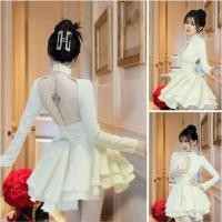 ราคา เดรสสั้นมือ2 ใส่ครั้งเดียว เดรสสั้นงานป้าย (47600365477)