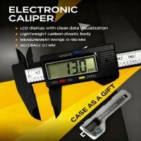 ราคา คาลิปเปอร์พลาสติกอิเล็กทรอนิกส์พร้อมเกจวัดความลึกคาลิปเปอร์เวอร์เนียดิจิตอล (50101023633)