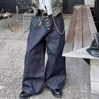 ราคา REYZ No faith studios Limited Edition Scimitar 3D Red Edge Selvedge Raw Denim Jeans baggy Version (41008671749)