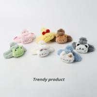 ราคา คลิปหนังสัตว์ขนฟูกขนาดใหญ่ สไตล์การ์ตูนหมีเกาหลี เพื่อทำทรงผมน่ารักและบันทึกผม (44222871407)