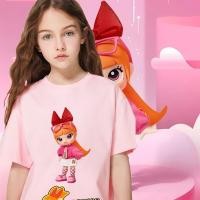 ราคา unisex ใหม่ เสื้อยืดมอลลี่ Popmart MEGA SPACE MOLLY MOLLY05 Children s T shirt Cotton 100 (26007325611)