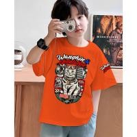 ราคา Kids T shirt NEW แมว วัฒนธรรมไทย สะดวกสบาย เสื้อยืดพิมพ์ลาย เสื้อยืดเด็ก Unisex 1 เสื้อยืดพิมพ์คุณภาพสูง (28809776105)