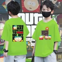 ราคา 2025 สไตล์ใหม่ เด็ก เสื้อยืดเด็ก South Park สไตล์อินเทรนด์สำหรับทั้งชายและหญิง 100 150 (42467783336)